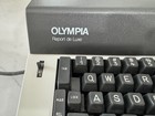 Olympia Report de Luxe Electric Typewriter Working W/Hard Case, Manual — photo 2