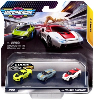 Series 2 Ultimate Exotics Vehicle 3-Pack [Lusitano Senner & Quetzal]