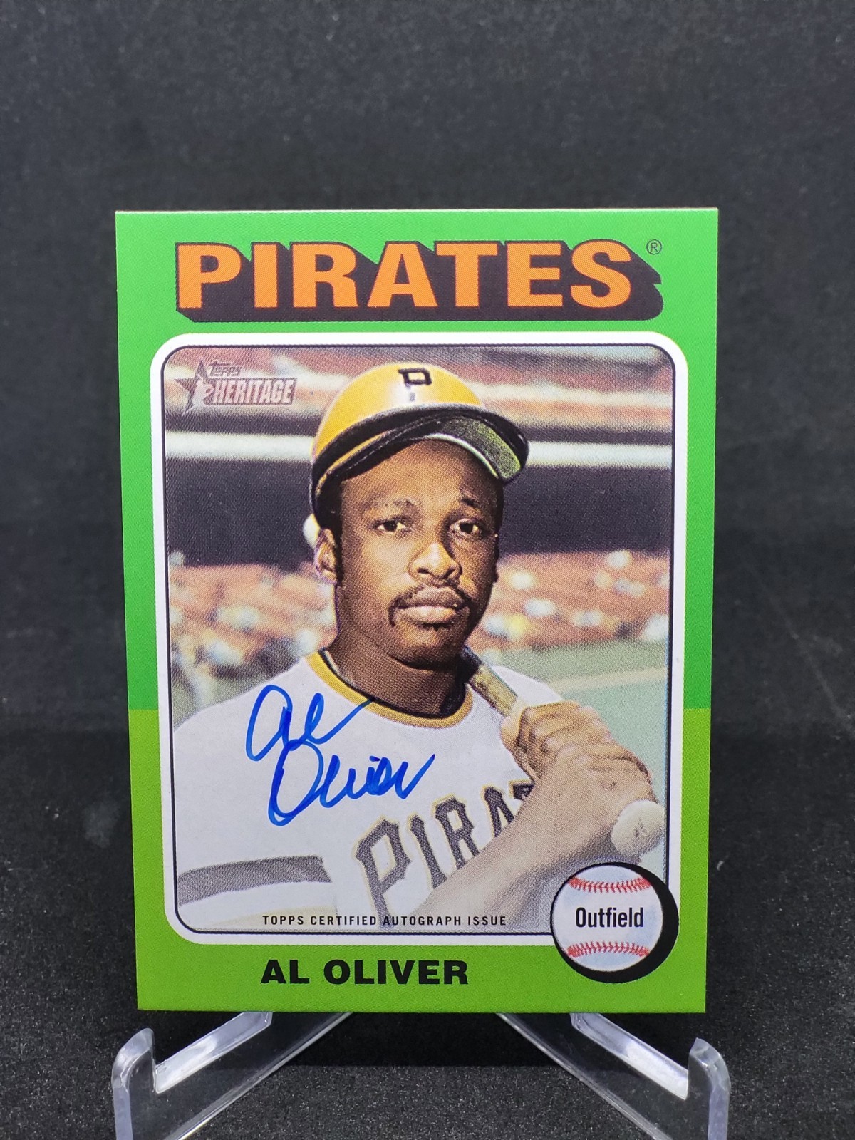 2024 Topps Heritage High Number - Real One Autographs Al Oliver #ROA-AO (AU)