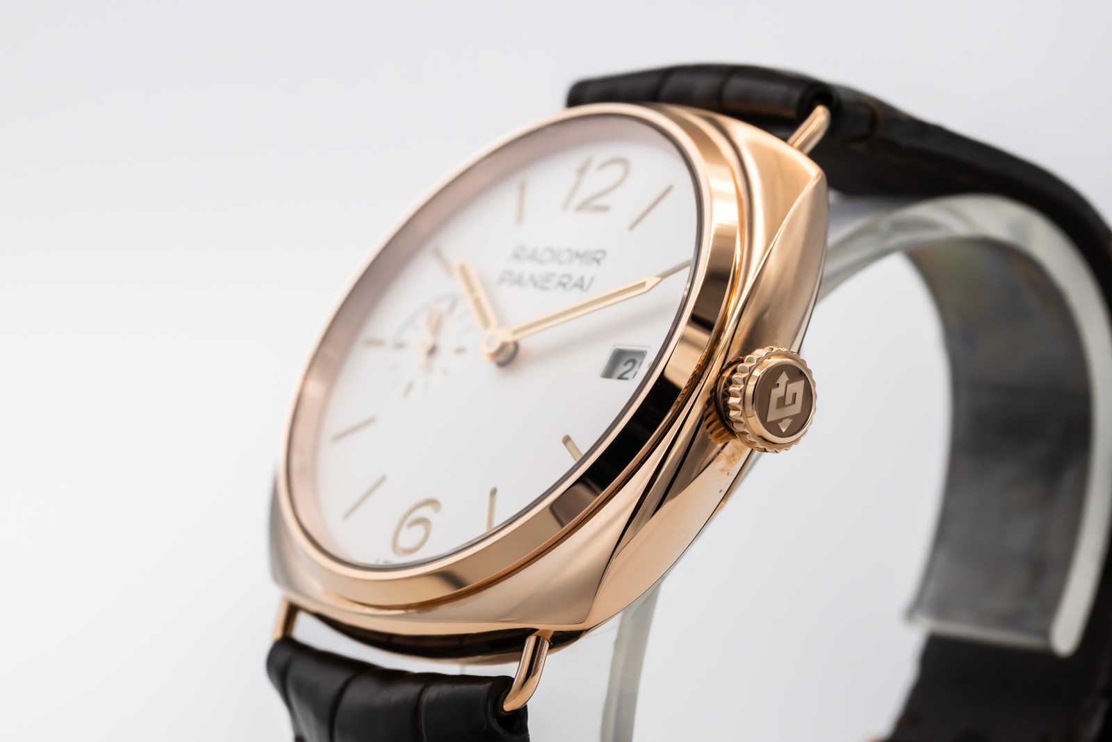 Panerai Radiomir Quaranta Goldtech 40mm Brown Leather PAM01026 2024 UNWORN image 9