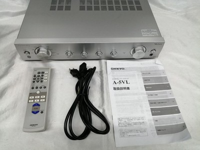 ONKYO A-5VL Integrated Amplifier with Remote & Manual, Tested | eBay