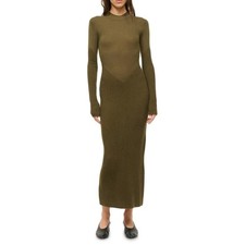 STAUD Ramona Knit Dress, Sergeant Green