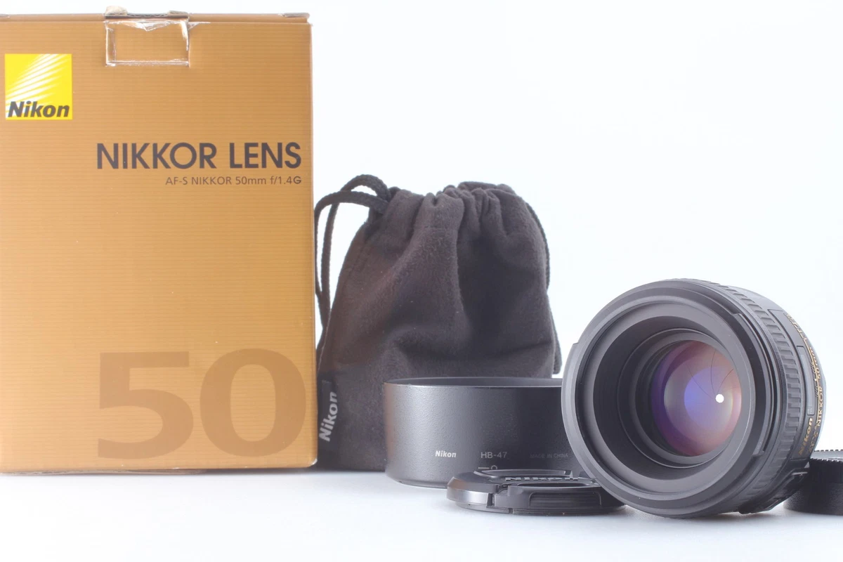 Nikon NIKKOR AF-S 50mm f/1.4 Camera Lenses for sale - eBay