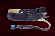 Leather/Suede Guitar Strap for Bass, Electric, Acoustic