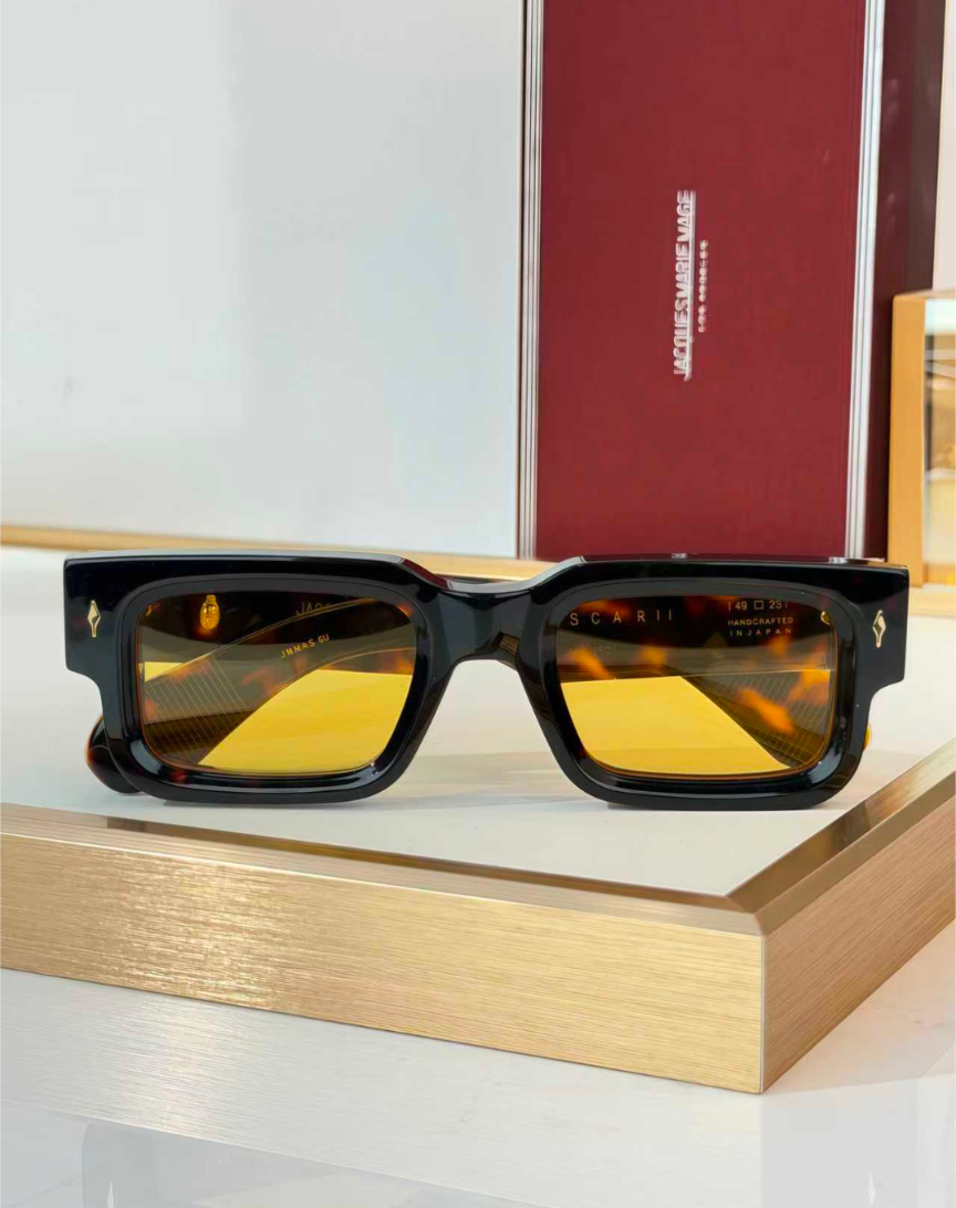 Jacques Marie Mage Ascari Black/Habava/Yellow 49-23-150mm With