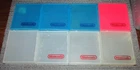 Lot of 8 Vintage NES Nintendo Plastic Snap Game Cases Hard Clamshell