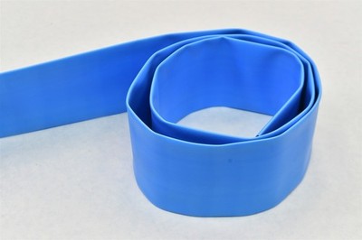 4 ft. Sumitomo SUMITUBE B2 1 1/2'' Heat Shrink Tubing Blue Mil Spec, UL/CSA Rated