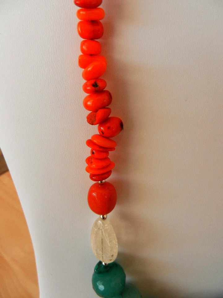 Collar multipiedra vibrante BARSE Foto 2 de 4