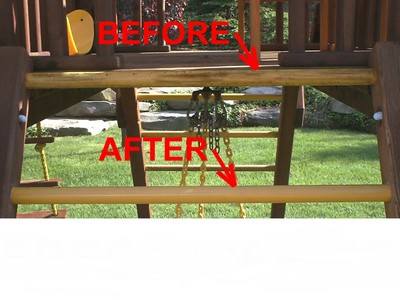 Swing Set Playscape Plastic Renewer Restores Swings, Slides, and Plastics