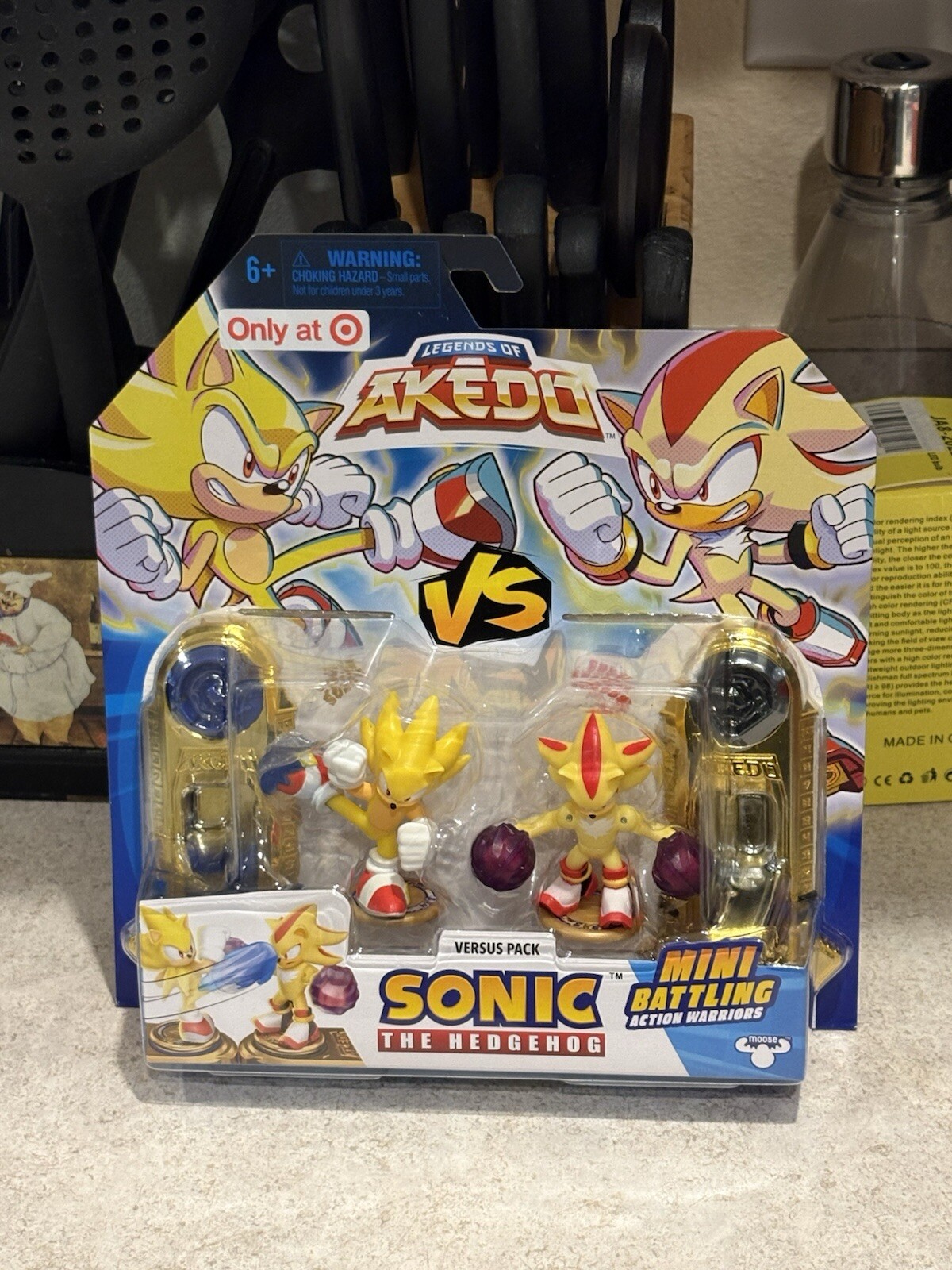 Legends Of Akedo Super Sonic Vs Super Shadow Target Exclusive Versus ...