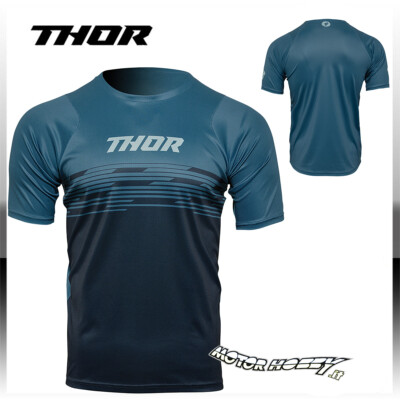 Thor Maglia Mtb Verde MAGLIA BICI MTB THOR ASSIST MANICA CORTA