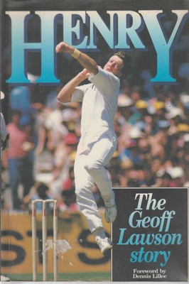 CRICKET , paperback , HENRY , THE GEOFF LAWSON STORY | eBay