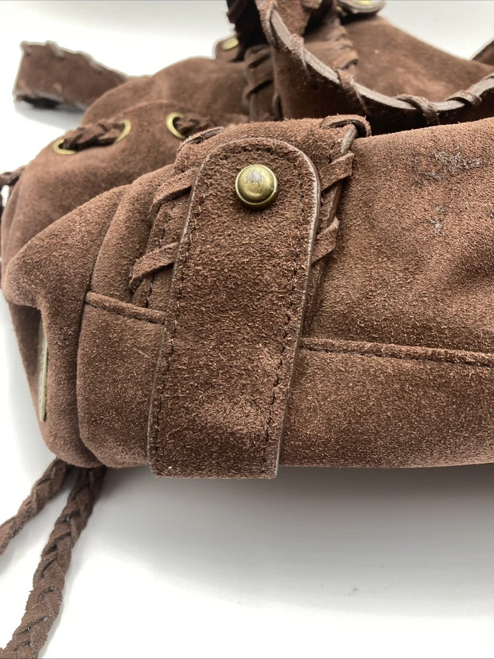 Kooba Sienna Handbag Dark Brown With Rope Accents - Image 3 of 4