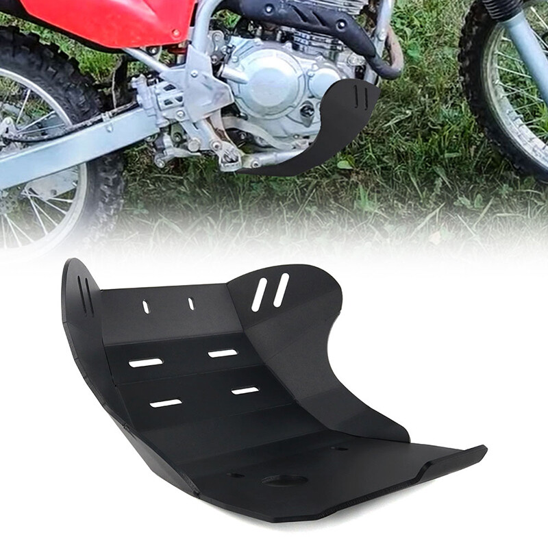 (^^) Motorcycle Aluminum Skid Bash Plate Engine Guard Fit For