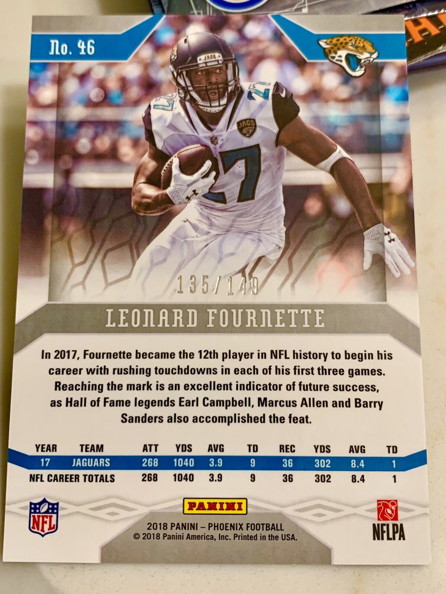 2018 Panini Phoenix Purple #135 Of 149 Leonard Fournette #46 | eBay