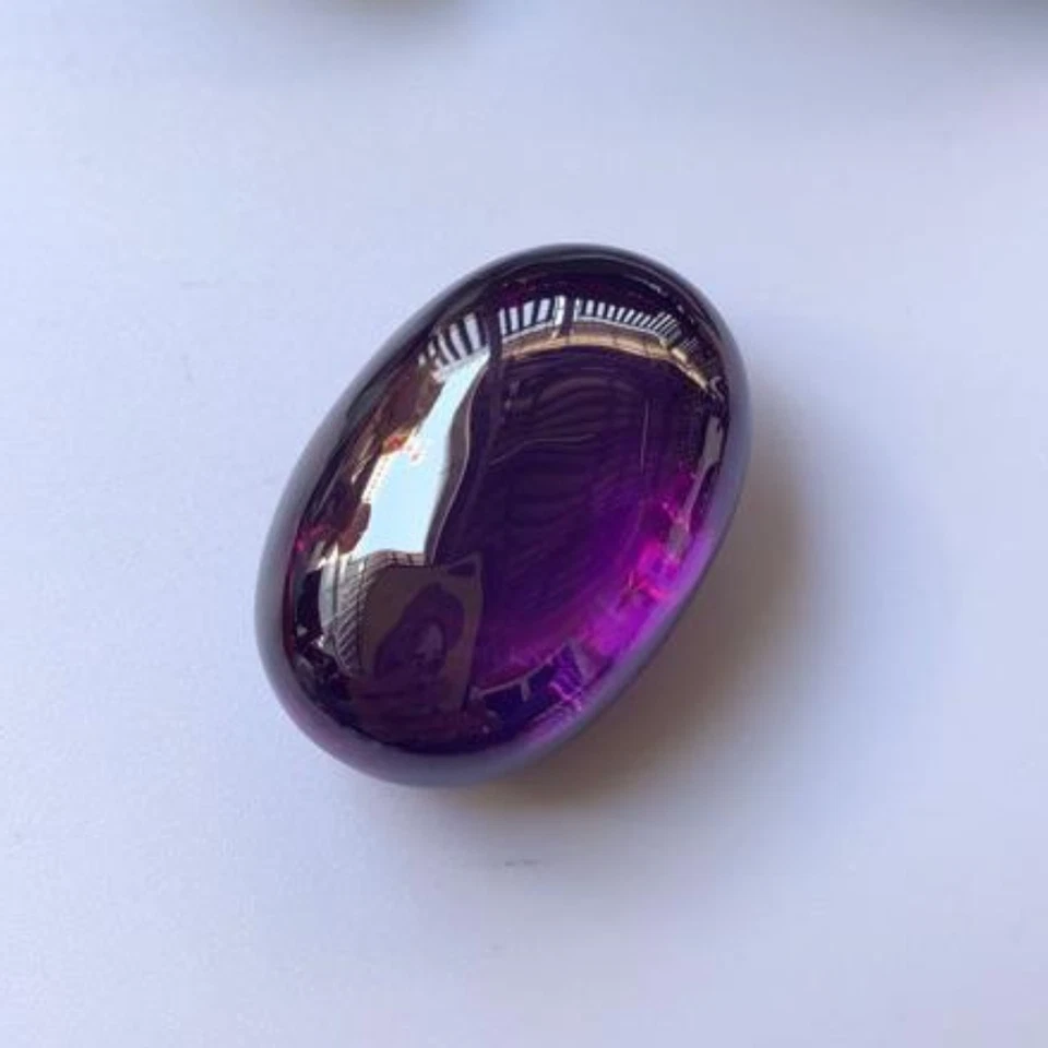 Piedra Ojo Gema Naga Leklai Amuleto Ovalado Poder Magia Riqueza Suerte Fortuna Éxito Foto 3 de 4