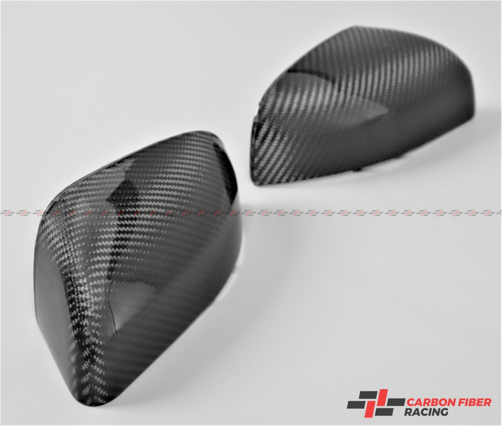 2006-2009 Aston Martin DBS, DB9, Rapide Side Mirror Covers - 100% Carbon Fiber
