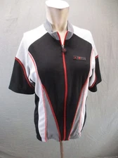 HINCAPIE Size XL Mens Full Zip Short Sleeve Pocket Athletic Cycling Jersey 043