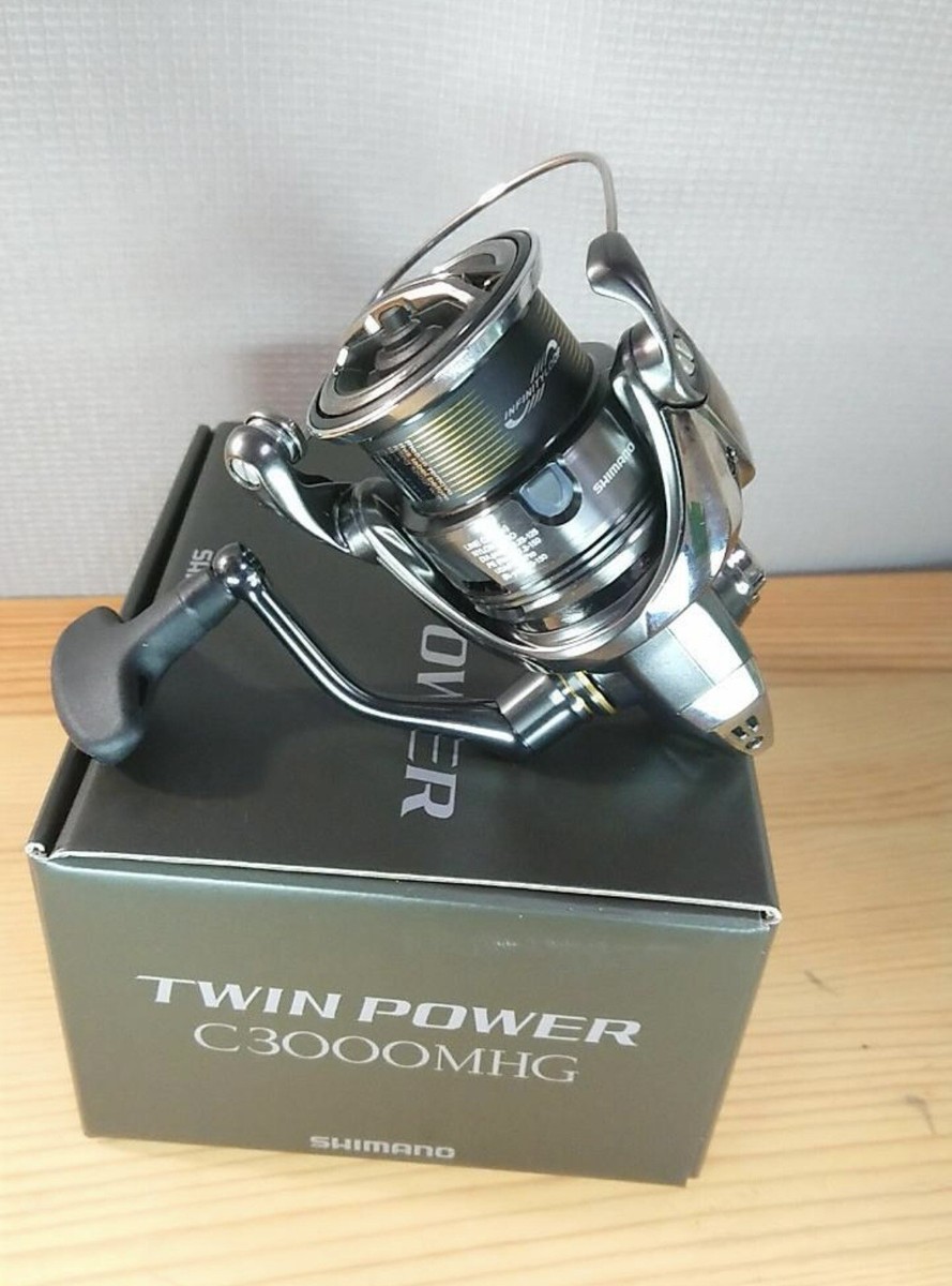 SHIMANO : TWIN POWER C3000-MHG, Core Solid, Tough Spinning SHIMANO : TWIN POWER C3000-MHG, Core Solid, Tough Spinning