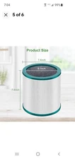 2 PACK ISINLIVE HEPA Filter Replacement for DYSON TP01/TP02/TP03/BP01/AM11 