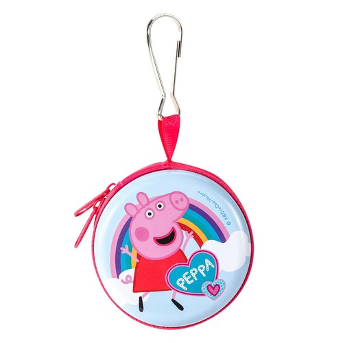 Kids Coin Purse Wallet Metal Zip Key Holder Children Characters PAW Peppa Barbie - Picture 10 of 19
