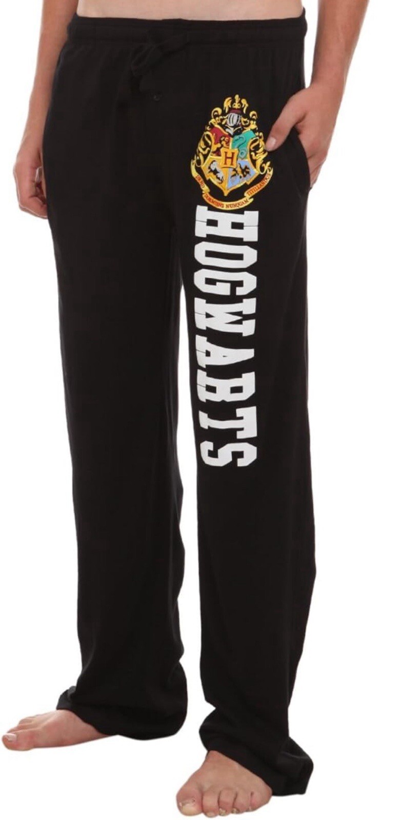 Pantalones de pijama Harry Potter Hogwarts talla grande nuevos sin etiquetas