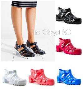 jelly fisherman sandals womens