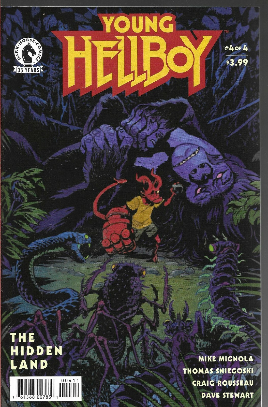 YOUNG HELLBOY - THE HIDDEN LAND (2021) #4 - New Bagged (S)