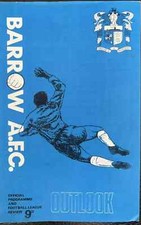 1969 1970 Barrow v Doncaster Rovers