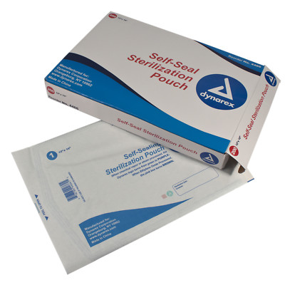 Dynarex Self Seal Sterilization Pouch  12''x16'' 200/bx 4466 20%OFF &