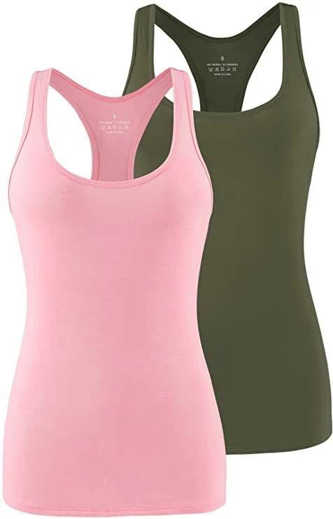Porvike Tank Tops for Women Athletic Yoga Racerback Tanks Gym
