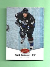 06-07 Flair Showcase PRESS LEVEL Card #167 TODD BERTUZZI CANUCKS RARE ONLY 1 ON