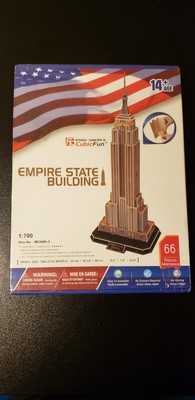 Empire State Building 3D Puzzle World's Great Architecture 3D design puzzle 
