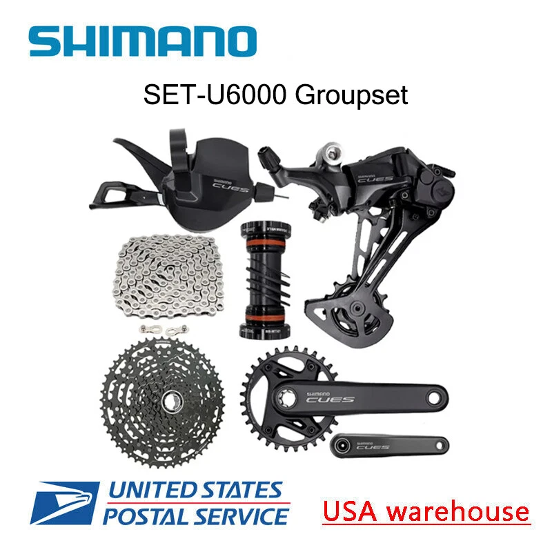New SHIMANO CUES U6000 10 Speed Groupset 32T 170mm 43T 48T 50T - Image 3 of 3