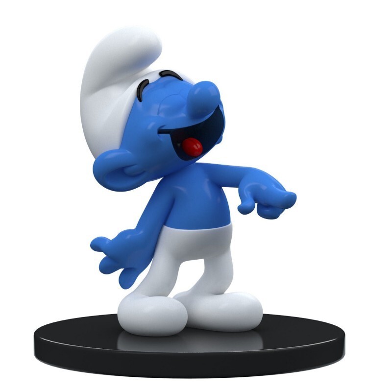 Figurine Le Schtroumpf farceur - LES SCHTROUMPFS - PUPPY BLUE RESIN