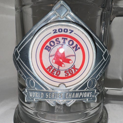 Boston Red Sox 2007 World Series Champion Glass Stein - Picture 6 of 6