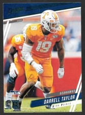 2020 Panini Prestige Green Foil Xtra Points #210 Darrell Taylor Rookie Card. rookie card picture