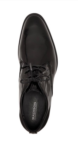 Madison Mens Tuxedo Shoe Patent Leather 