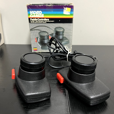VINTAGE 1983 GEMINI PADDLE CONTROLLERS in ORIGINAL BOX ATARI, Vic 20 & Others