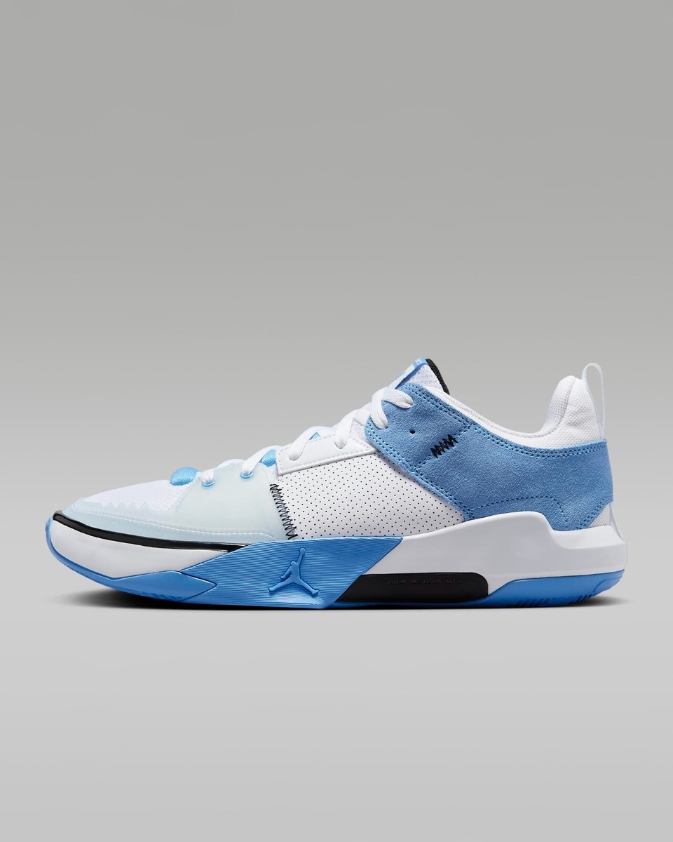 New Nike Jordan One Take 5 PF Shoes - White/ Legend Blue (FD2336