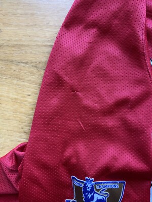 MANCHESTER UNITED 2007 2009 HOME SHIRT JERSEY NIKE 237924-666 sz