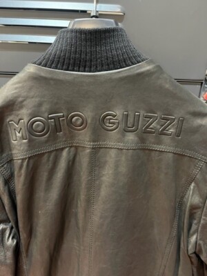 Moto Guzzi Leather Jacket Men's 3XL | Black | OE