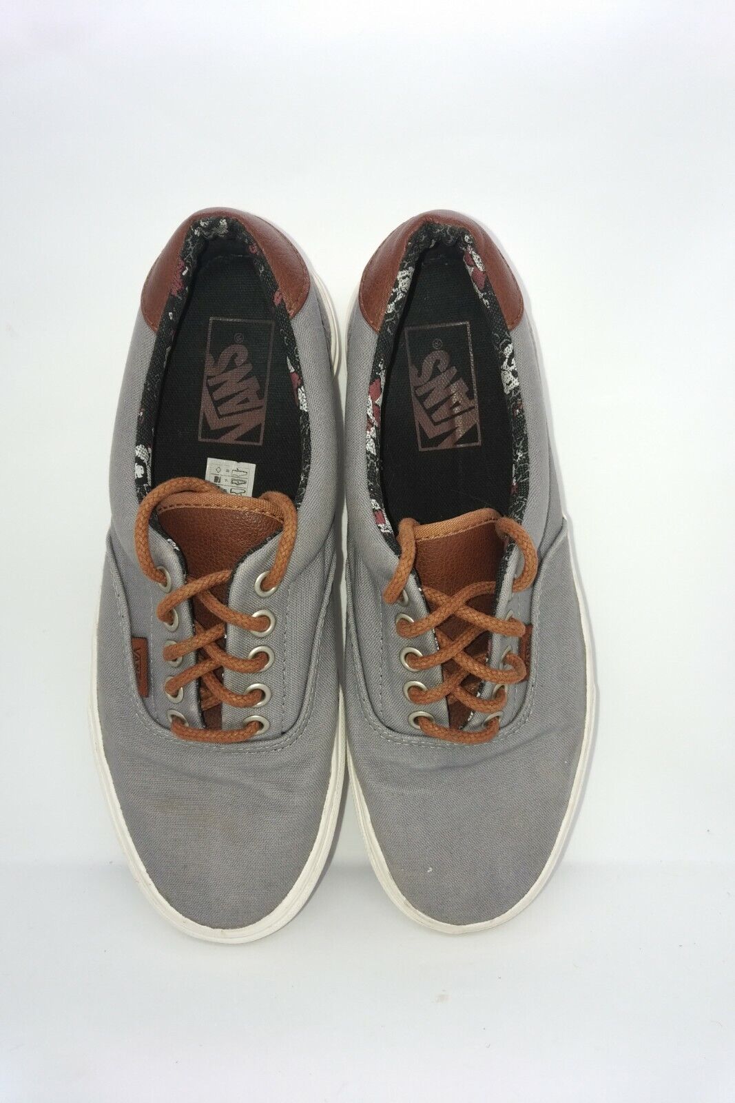 Vans Off The Wall Canvas And Leather Skateboard S… - image 6