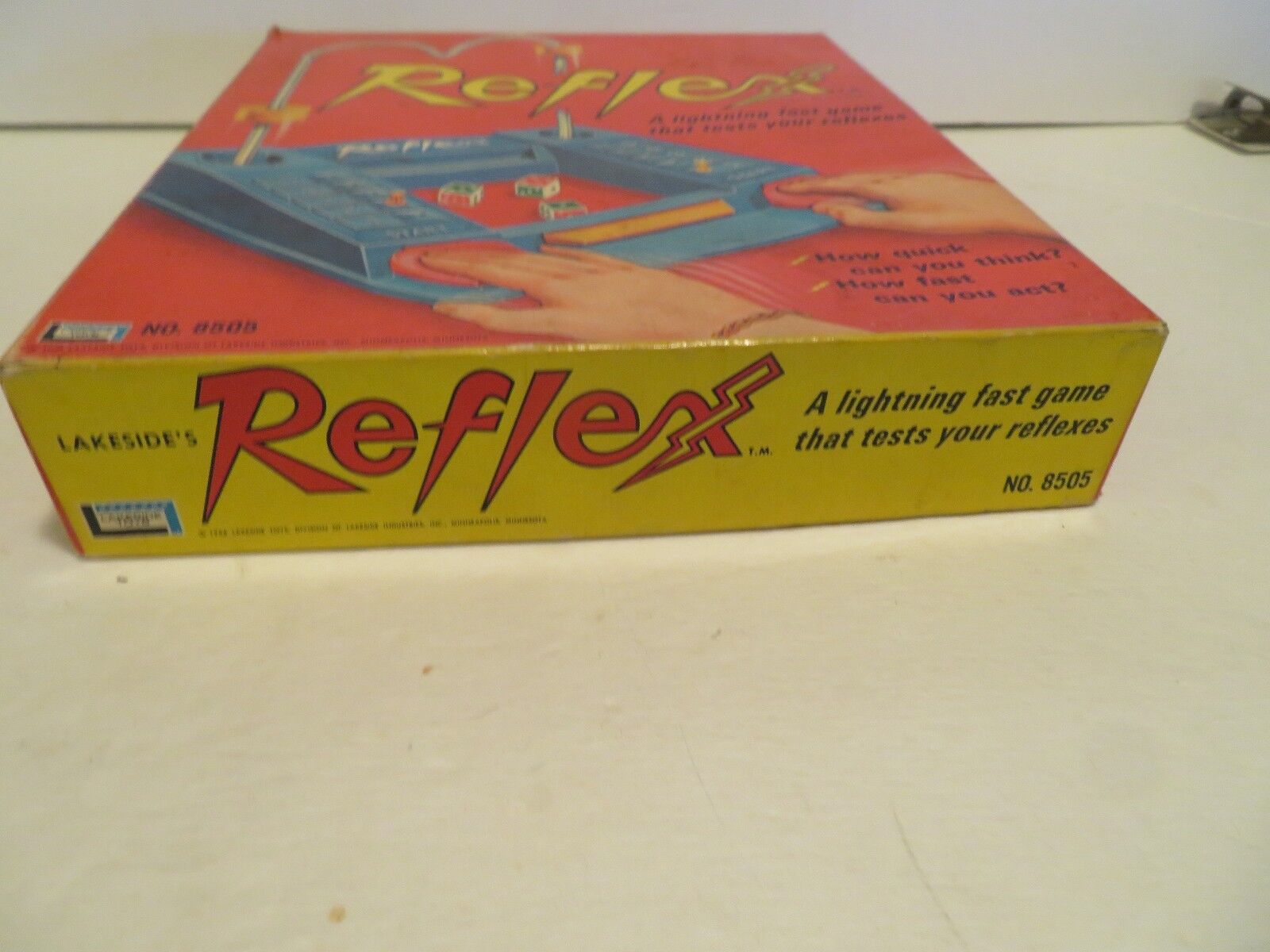 Reflex Lightening Fast Game Vintage 1966 Lakeside Toys 8505 Complete for  sale online