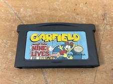 Garfield Nine Elms GBA Nintendo Game Boy Advance Cartridge