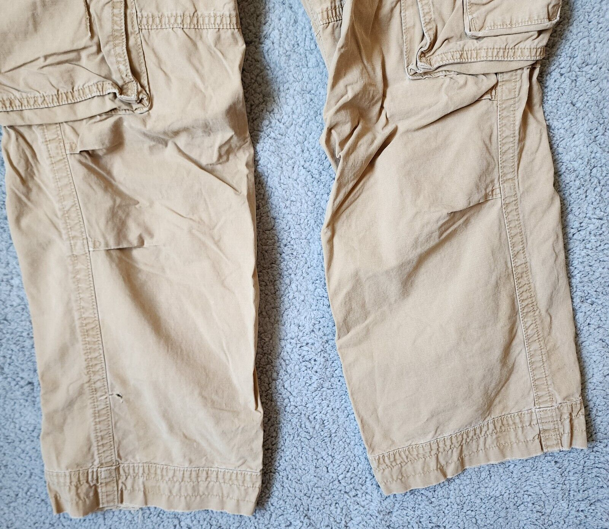 VTG Abercrombie & Fitch Y2K Burmac Cargo Pants Khaki Beige