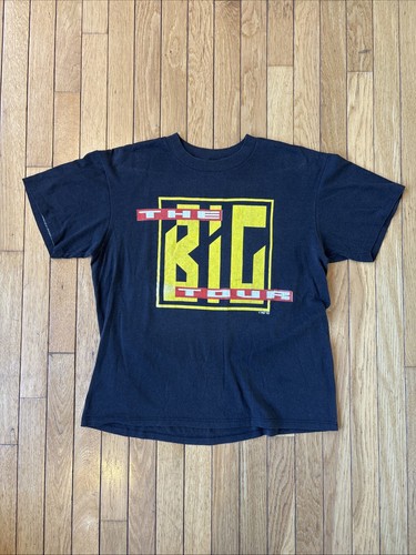 Vintage 80s YES Shirt Band Size L The Big Tour Band Rock Prog Metal 1987 - Bild 1 von 7