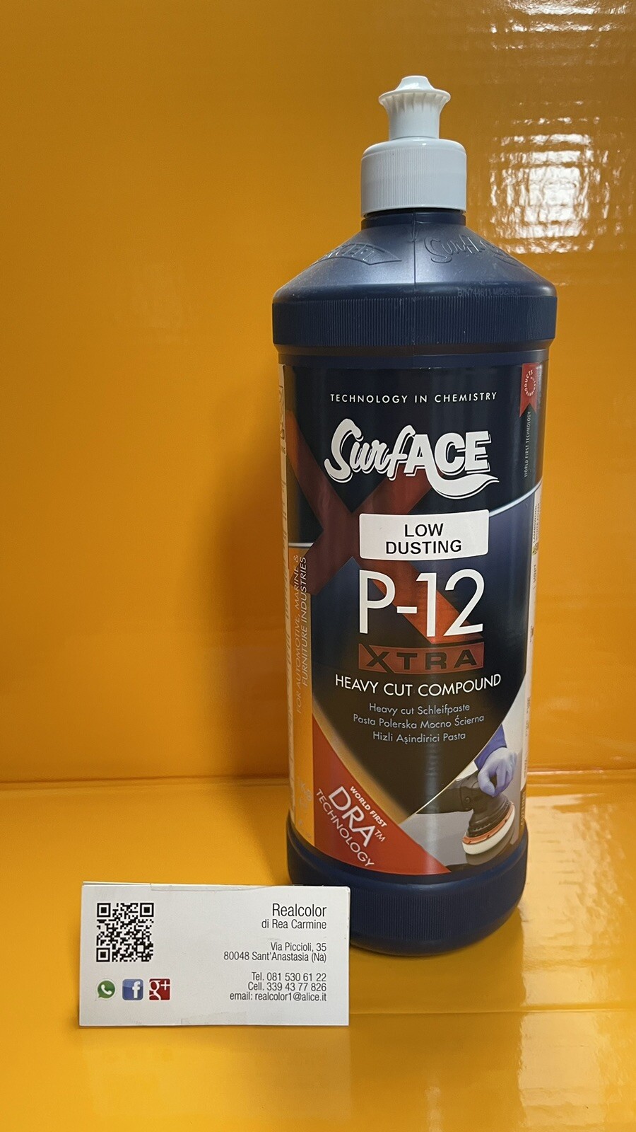 Surface P-12 Pasta Abrasiva 1KG | Il Classico della Carrozzeria Italiana