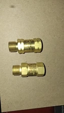 Smith Regulator Check Valve Set Oxygen Fuel H-691B & H-692B