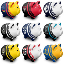 20256 AFL Team Dolomite Piggy Bank Money Box with Coin Slot Birthday Kids Gift
